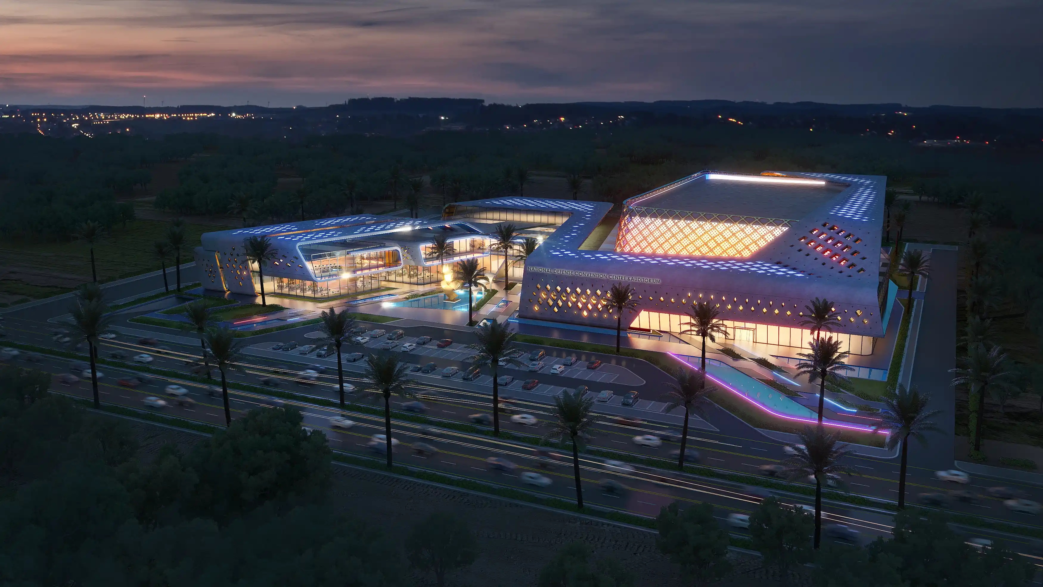 National Defense Convention Centre architectural design Addis Ababa Ethiopia by Spazio